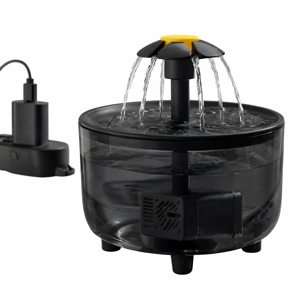 5V USB Powered Automatic Pet Water Fountain – Whisper-Quiet
