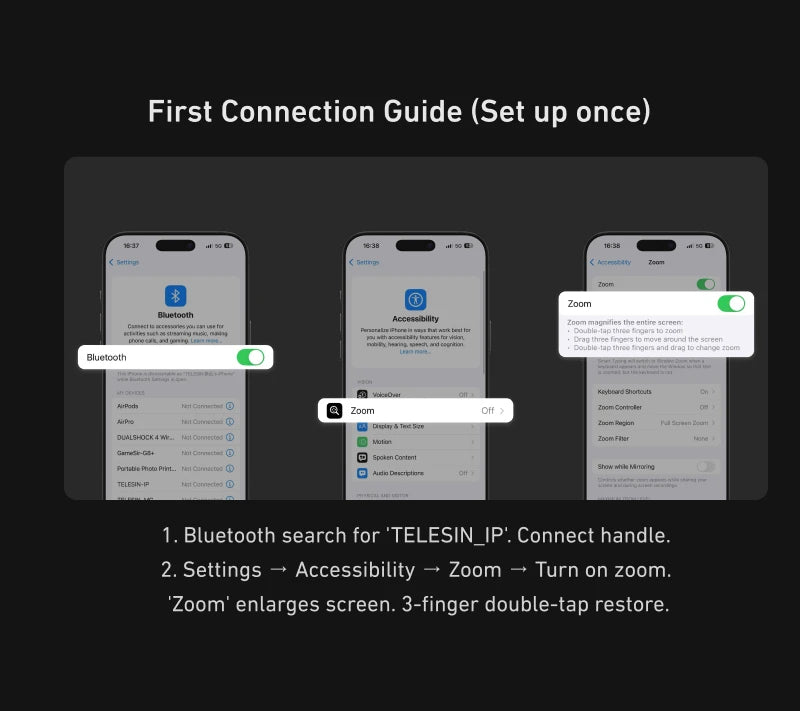 TELESIN Master Phone Camera Grip for iPhone 17 Pro / Pro Max