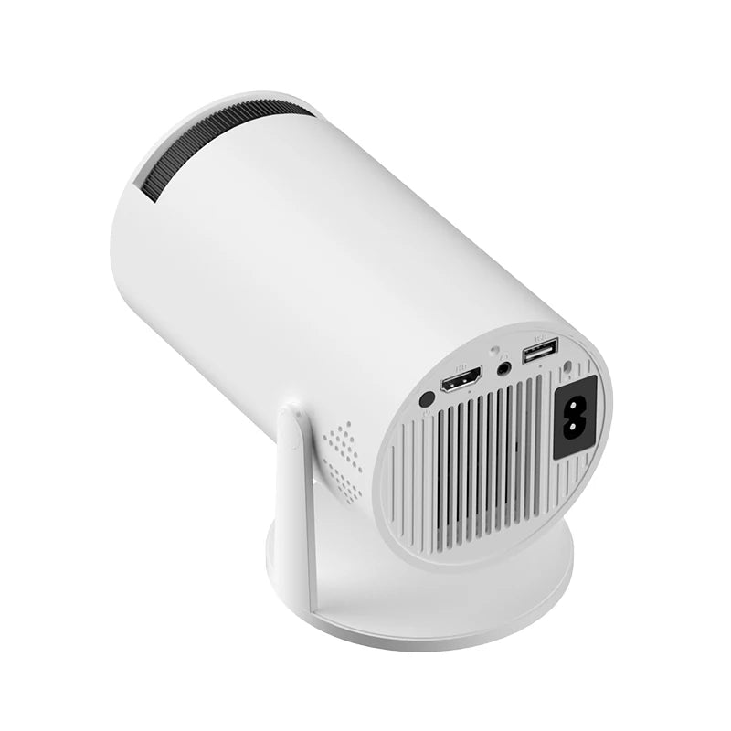 Smart Mini Projector – Android 12 | WiFi | Bluetooth 5.2 | 180° Rotation