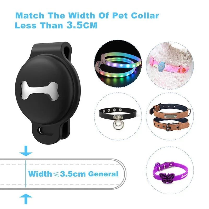 Pet GPS Tracker Smart Locator – Bluetooth Wearable Dog & Cat Tracker