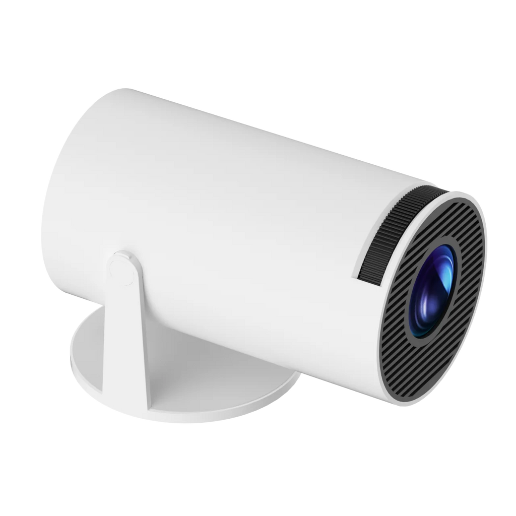 Smart Mini Projector – Android 12 | WiFi | Bluetooth 5.2 | 180° Rotation