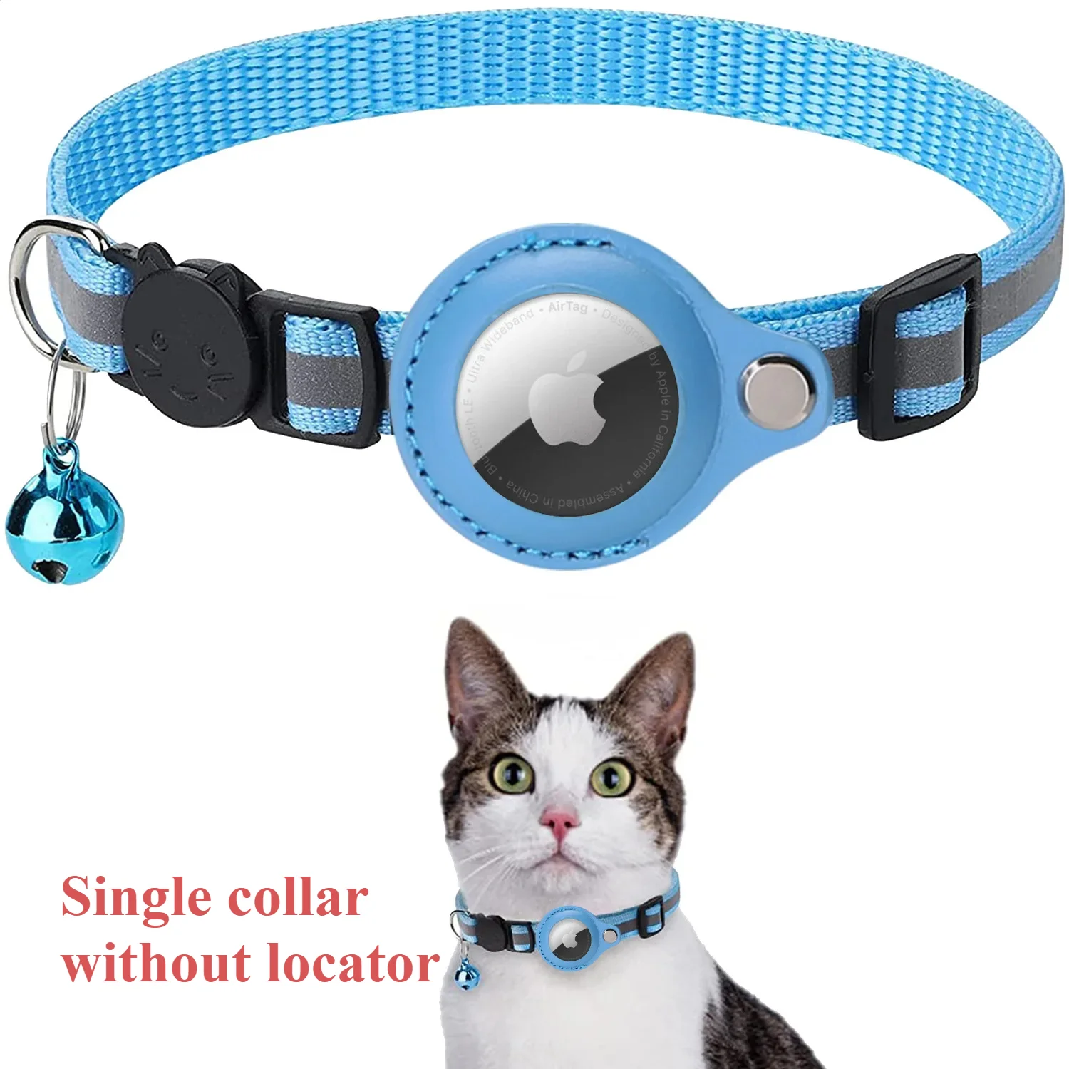 Pet GPS Tracker Smart Locator – Bluetooth Wearable Dog & Cat Tracker