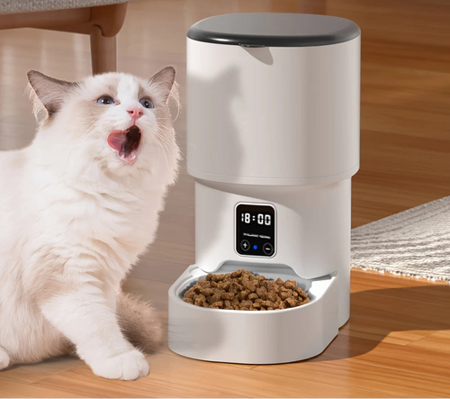 4L WiFi Smart Automatic Pet Feeder – App Controlled Cat & Dog Feeder